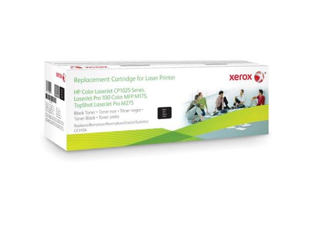 Xerox HP toner CLJ series CP1025 sort 1.300 sider ved 5 % CE310A 